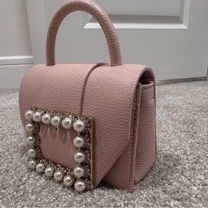 Kate spade crossbody mini bag in light pink